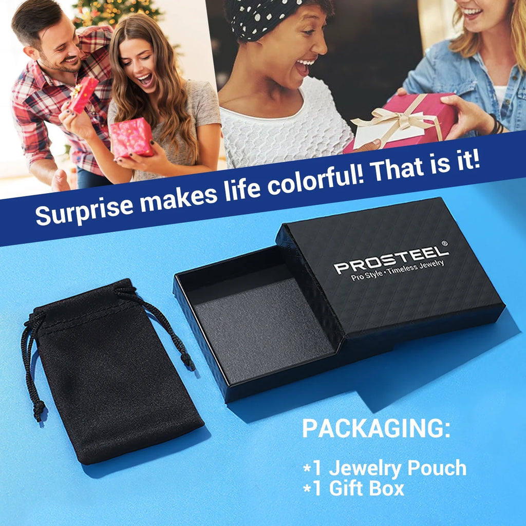 Men Chain Bracelet Cuban Stainless Steel Curb Bracelet 6MM 8.3 Inch Silver Wrist Bracelet Mens Birthday Valentines Day Jewelry Gifts for Him Dad Adults Age